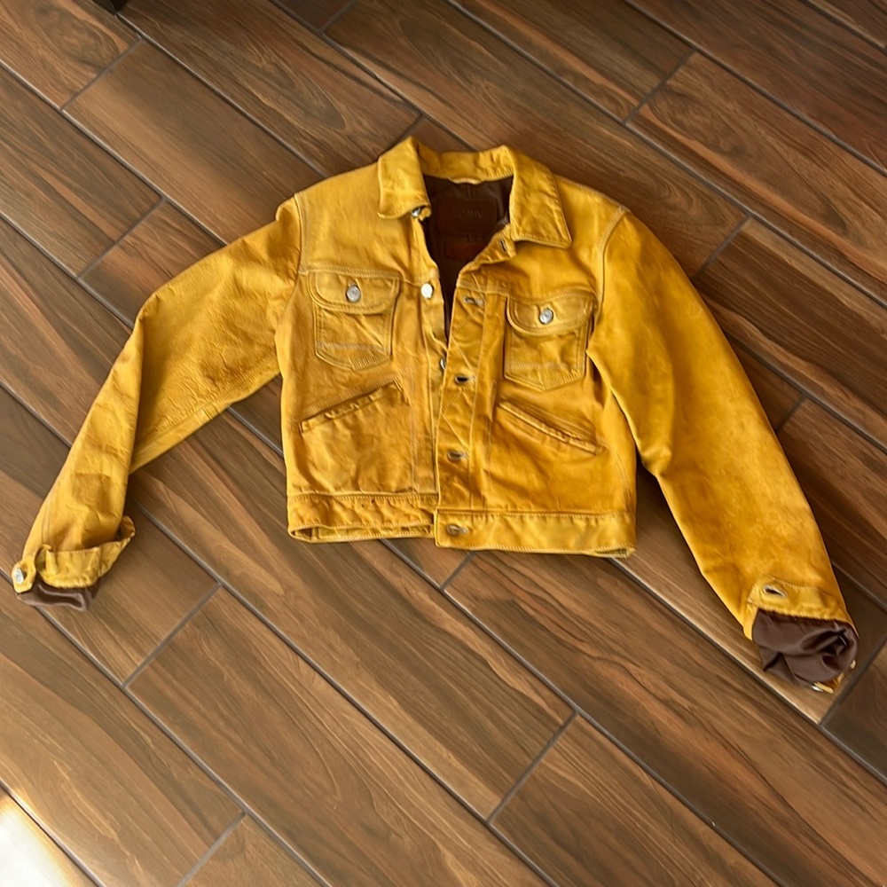 Jean shop Vintage leather jacket. It’s in great shape.